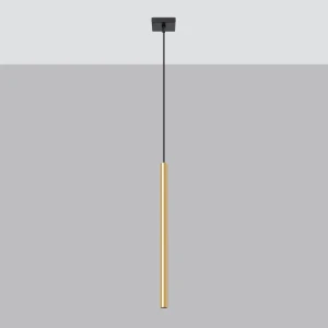 Pastelo lampa wisząca G9 czarna złoty połysk SL.1195