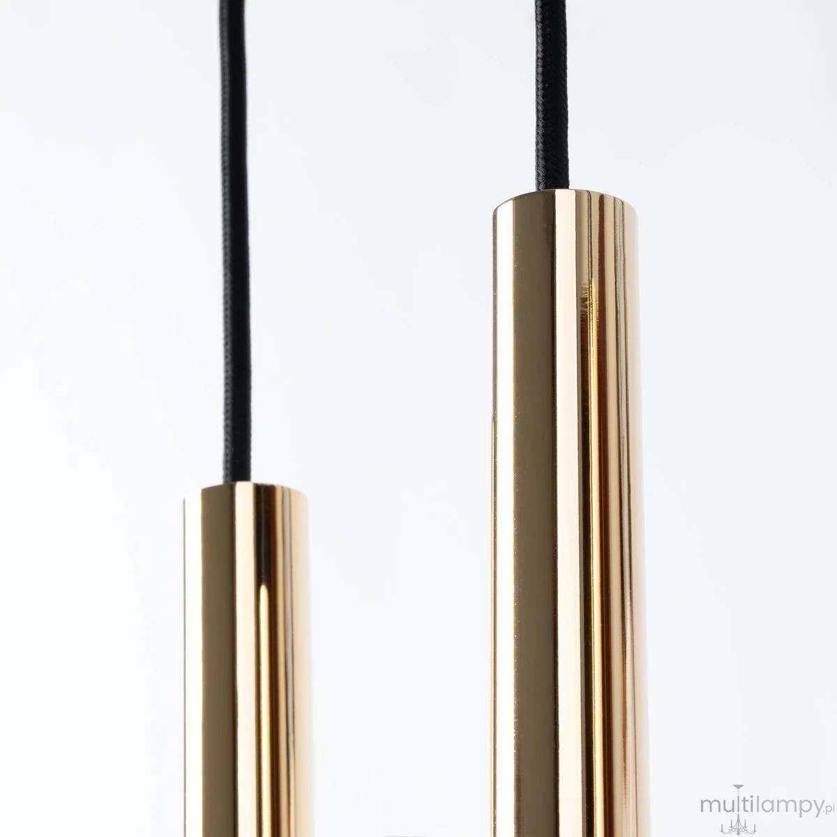 Pastelo lampa wisząca 3xG9 czarna złoty połysk SL.1197