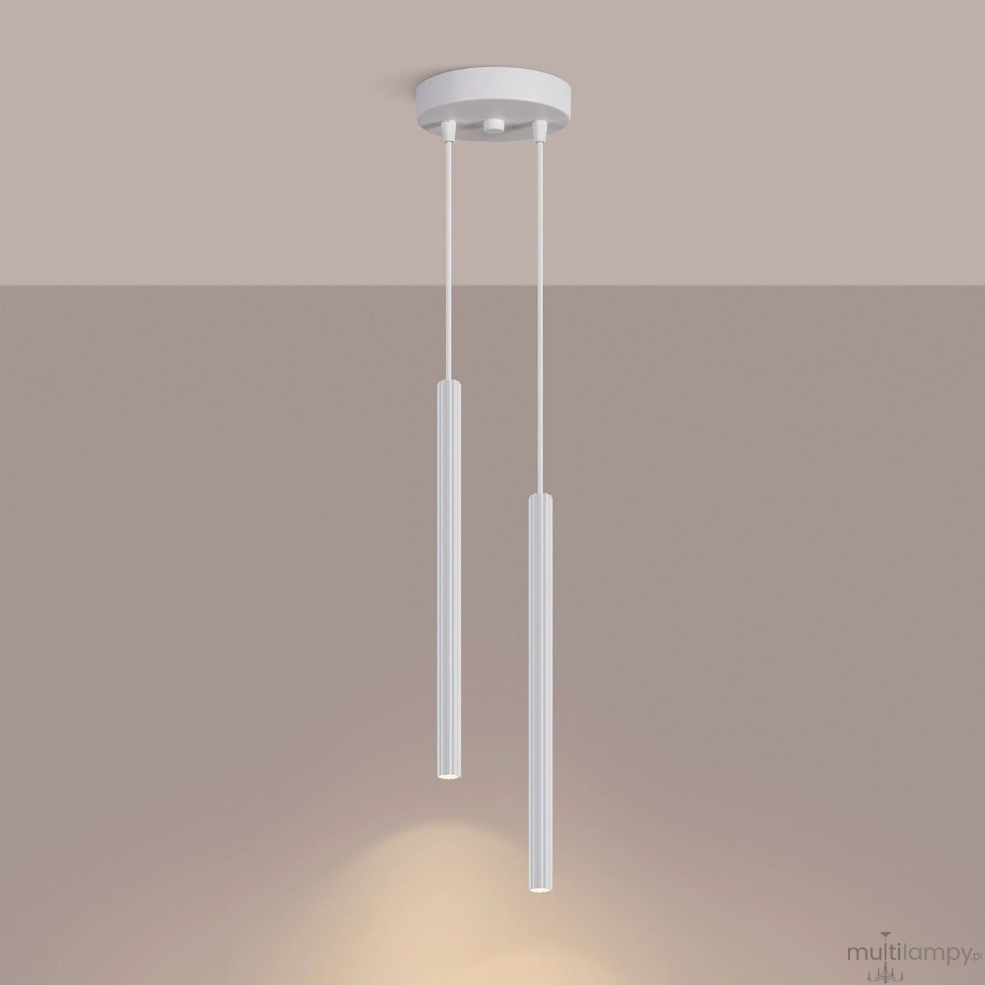 Arche lampa wisząca 2xG9 biała SL.1866