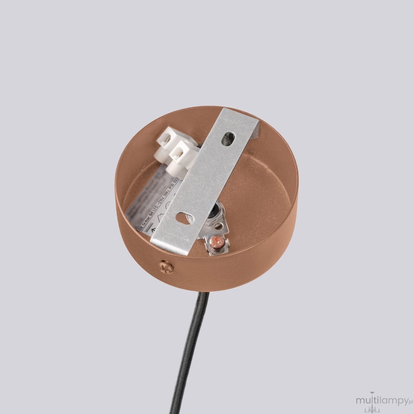 Halo żyrandol 6xG9 mocca SL.1834