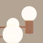 Halo żyrandol 6xG9 mocca SL.1834