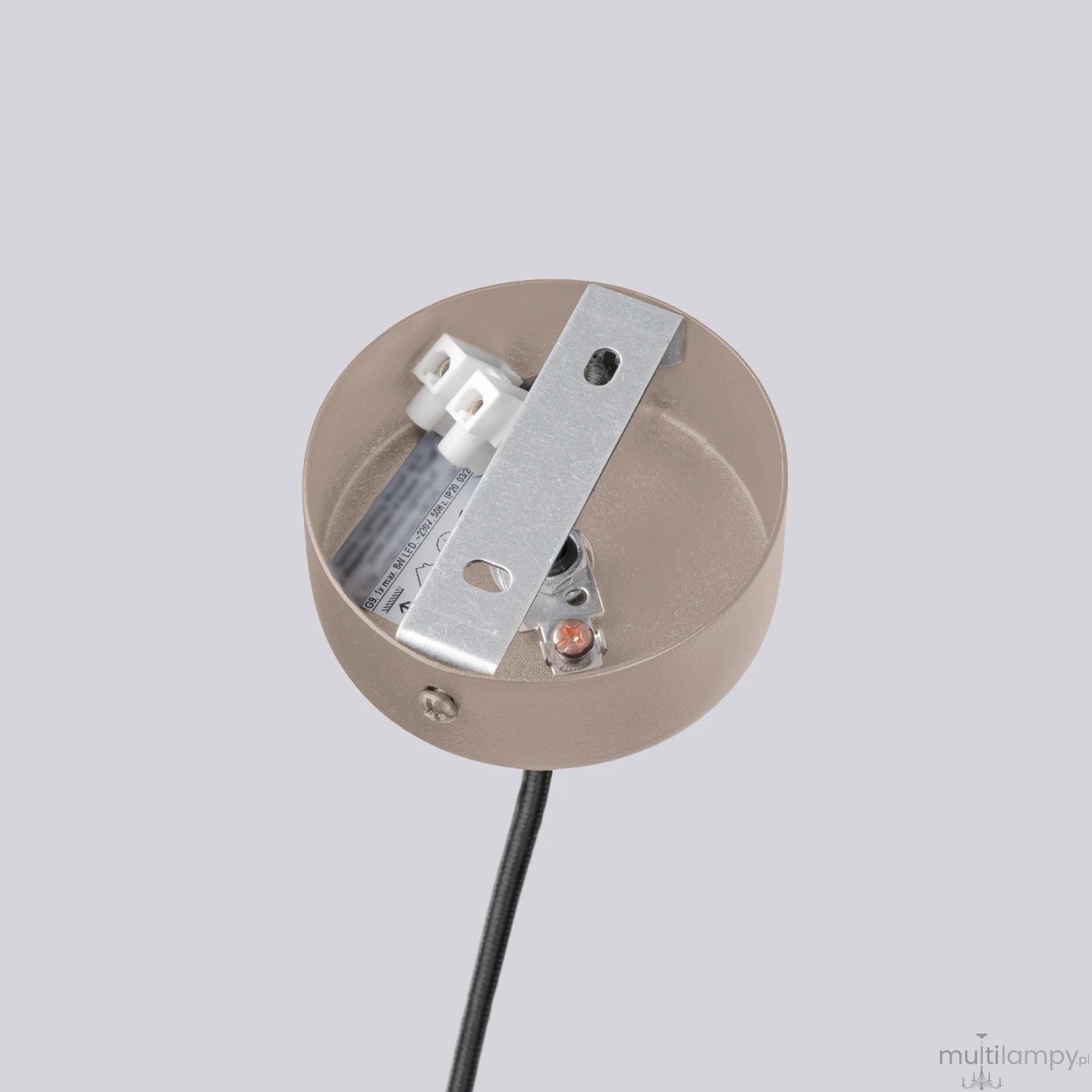 Halo żyrandol 6xG9 taupe SL.1836
