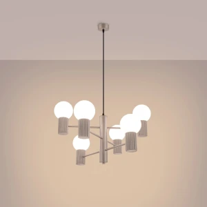 Halo żyrandol 6xG9 taupe SL.1836