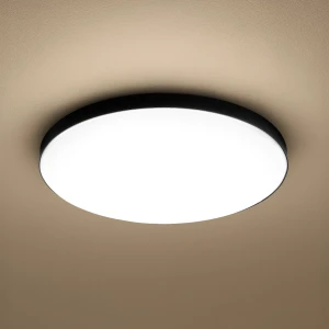 Slimi plafon LED D37 IP40/24W/4000K czarny ML9089