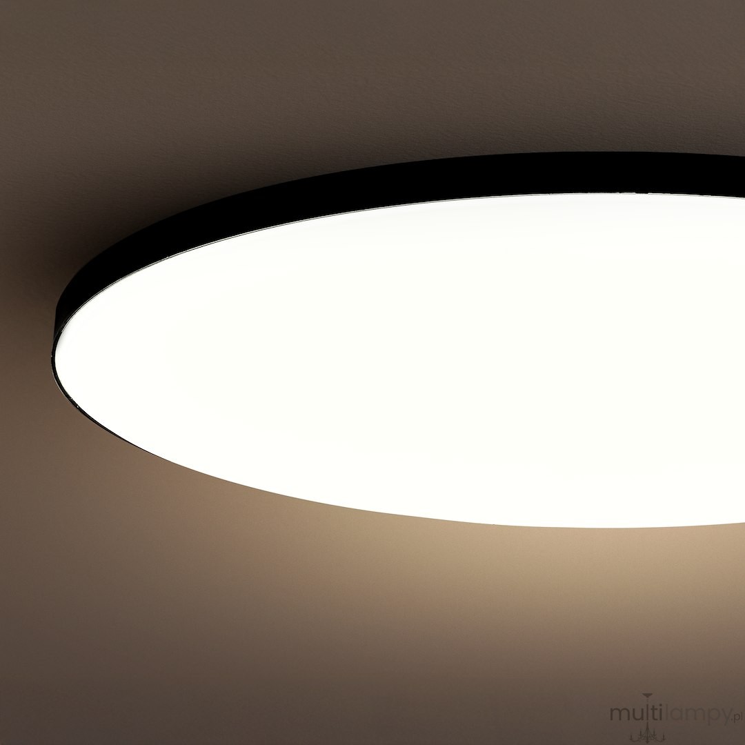 Slimi plafon LED D37 IP40/24W/4000K czarny ML9089