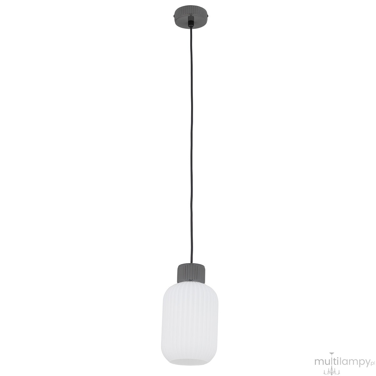 Aurora A lampa wisząca 1xE27 szara 11969