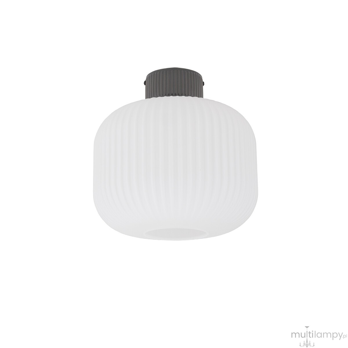 Aurora lampa sufitowa 1xE27 szara 11971