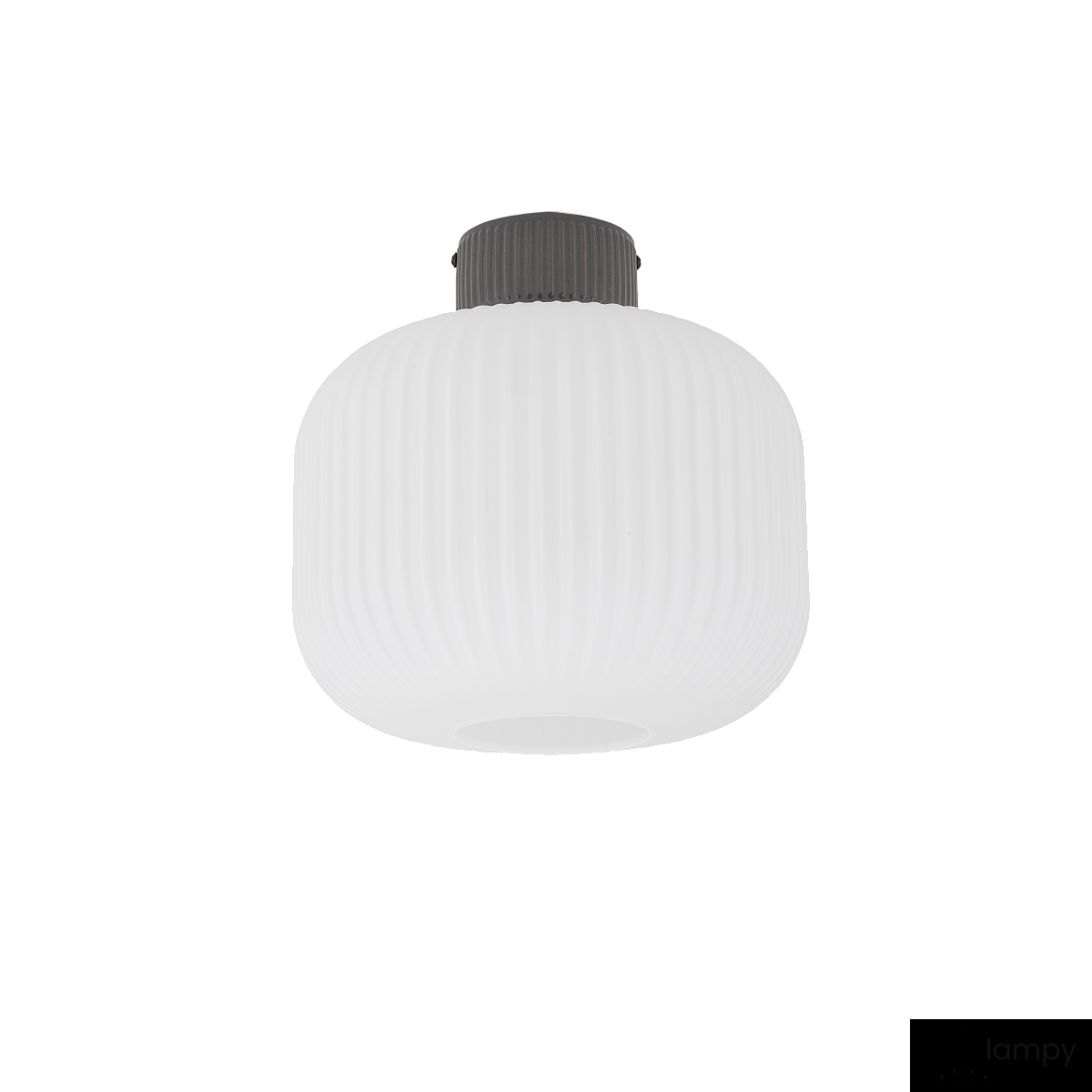 Aurora lampa sufitowa 1xE27 szara 11971