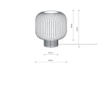 Aurora lampa stołowa 1xE27 beżowa 11972