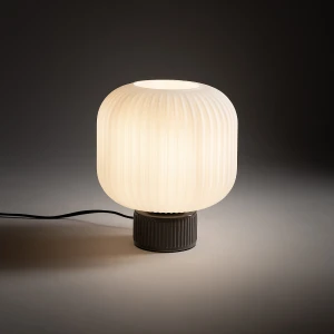 Aurora lampa stołowa 1xE27 szara 11973