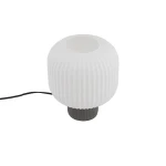 Aurora lampa stołowa 1xE27 szara 11973