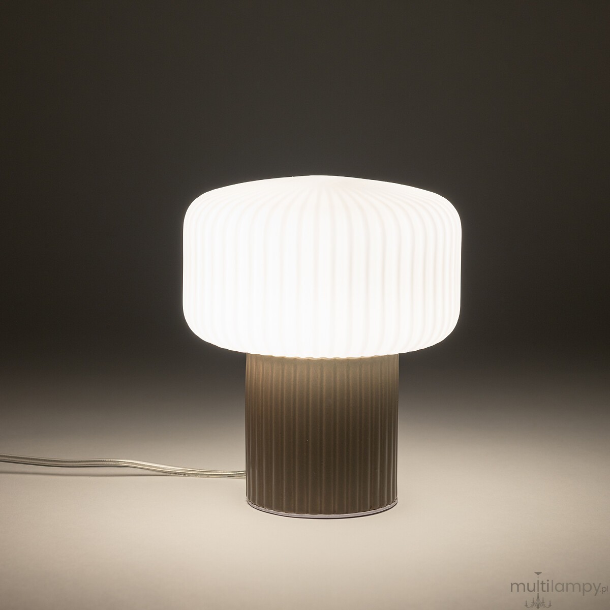 Tika lampka stołowa 1xE27 brązowa 11979