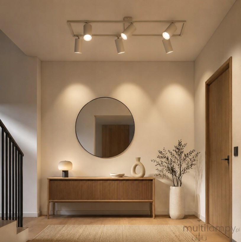 Bumo lampa sufitowa spot 6xGU10 beżowa