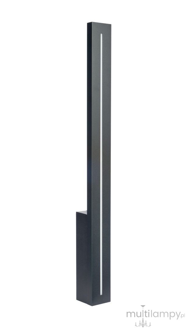 Langer kinkiet zewnętrzny elewacyjny LED 12W 4000K czarny