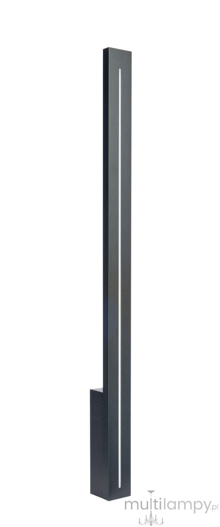 Langer 80 kinkiet zewnętrzny elewacyjny LED 15W 4000K czarny