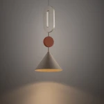 Drops Color E lampa wisząca 1xGU10 AR111 beżowa/terakota 11192