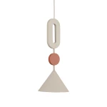 Drops Color E lampa wisząca 1xGU10 AR111 beżowa/terakota 11192