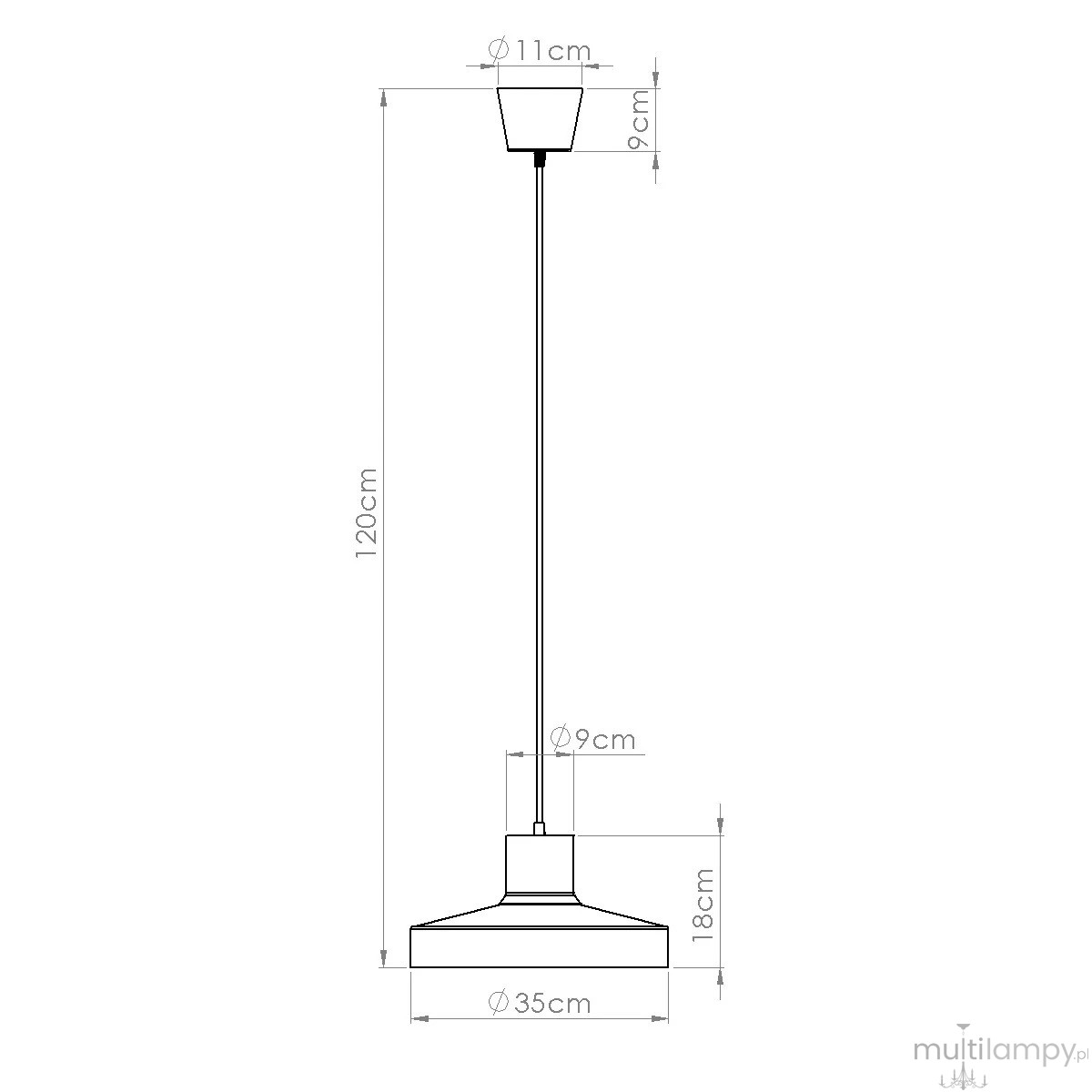 Bilo lampa wisząca E27 biała SL.1702