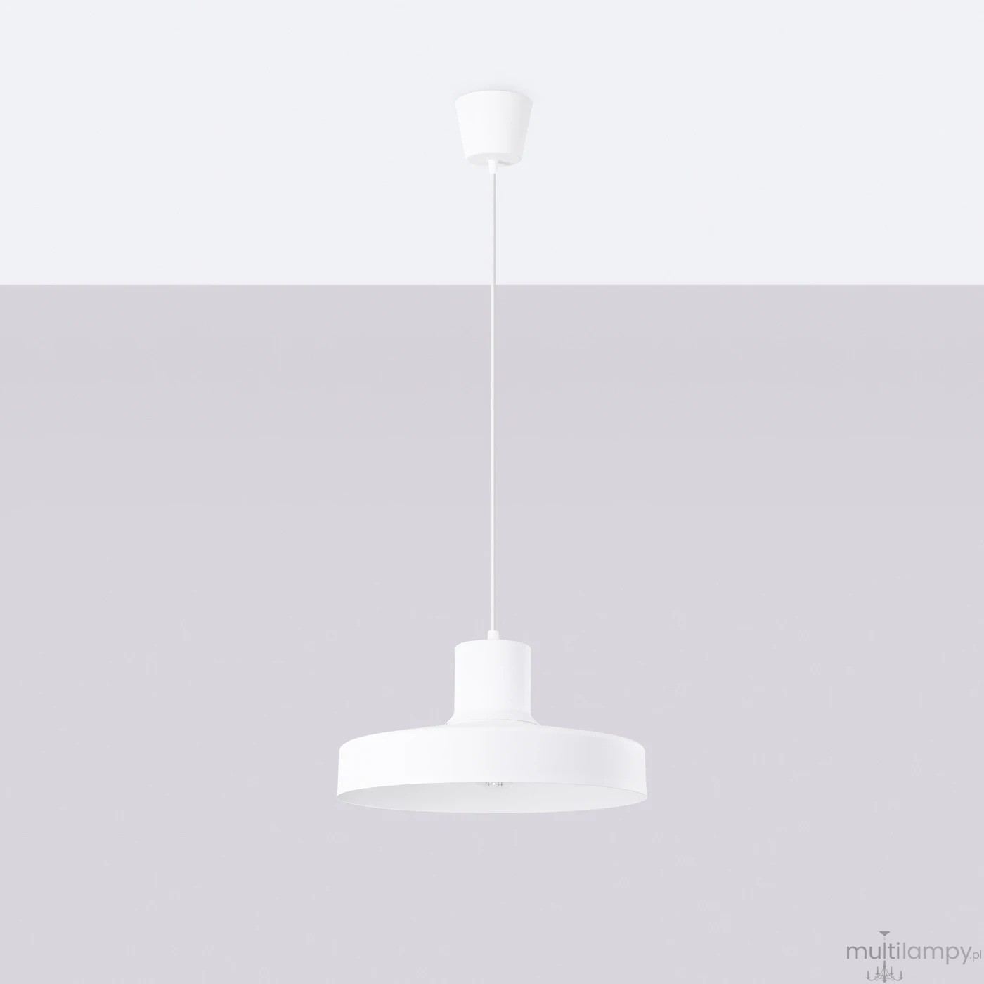 Bilo lampa wisząca E27 biała SL.1702
