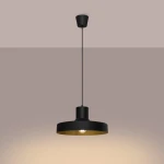 Bilo lampa wisząca E27 czarna SL.1703