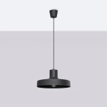 Bilo lampa wisząca E27 czarna SL.1703