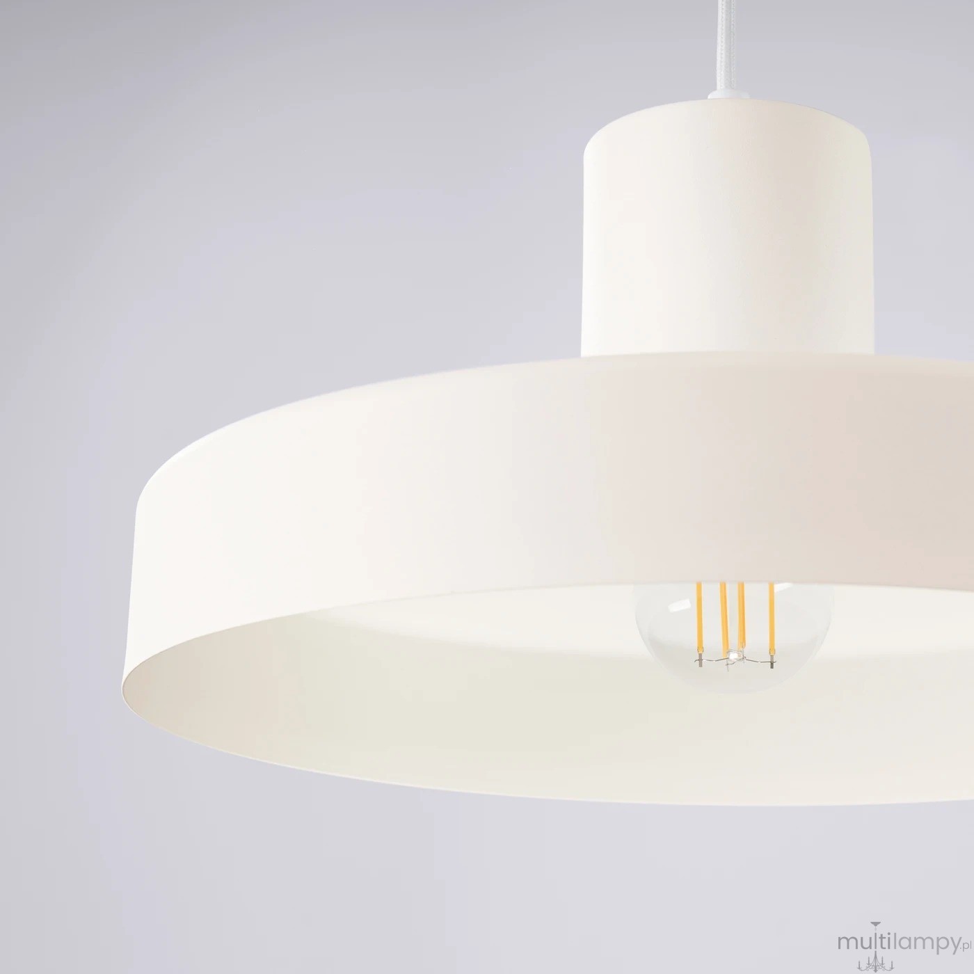 Bilo lampa wisząca E27 beżowa SL.1704