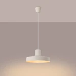 Bilo lampa wisząca E27 beżowa SL.1704