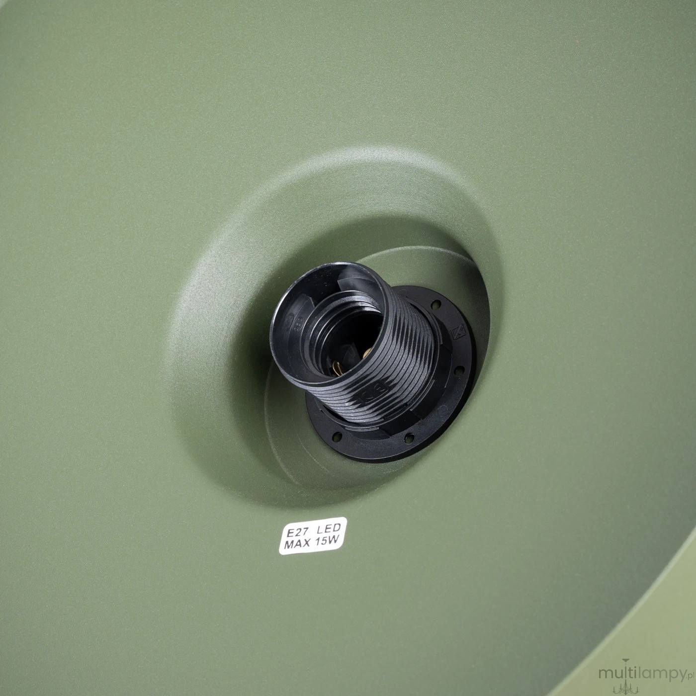 Bilo lampa wisząca E27 zielona oliwka SL.1705