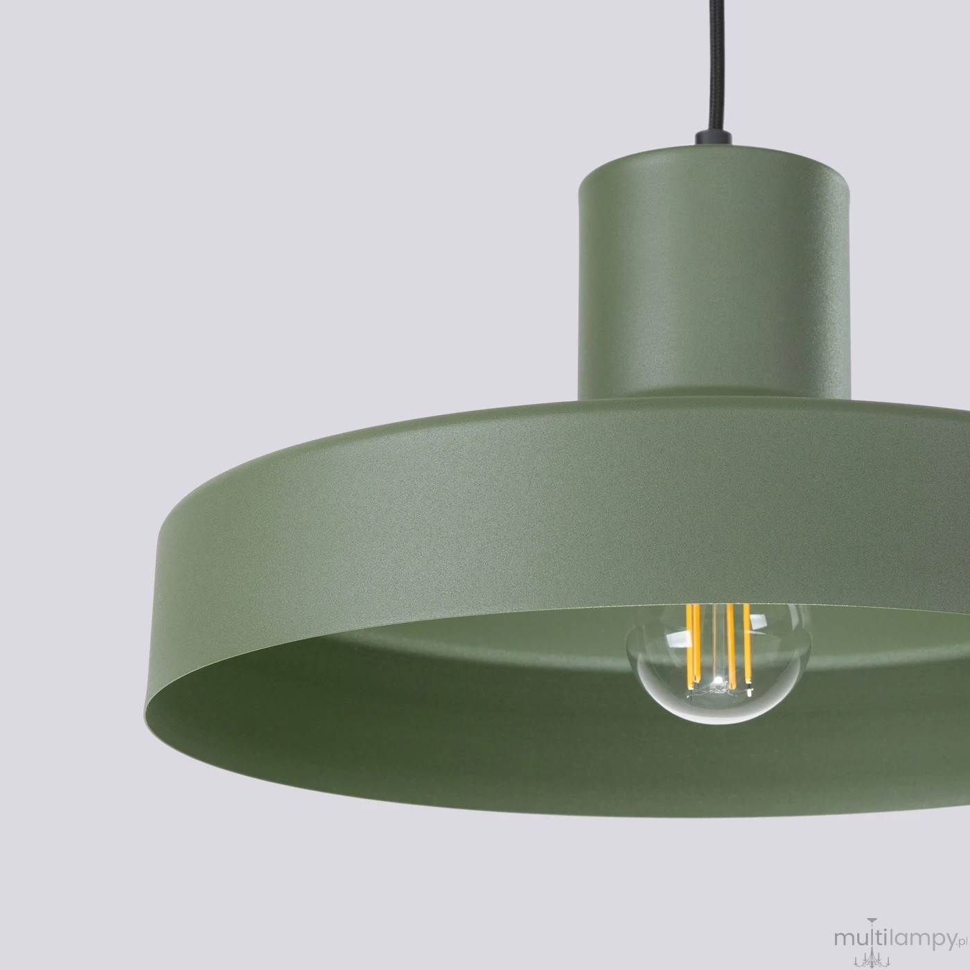 Bilo lampa wisząca E27 zielona oliwka SL.1705