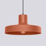 Bilo lampa wisząca E27 ochra czerwona SL.1706