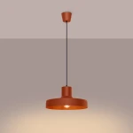 Bilo lampa wisząca E27 ochra czerwona SL.1706