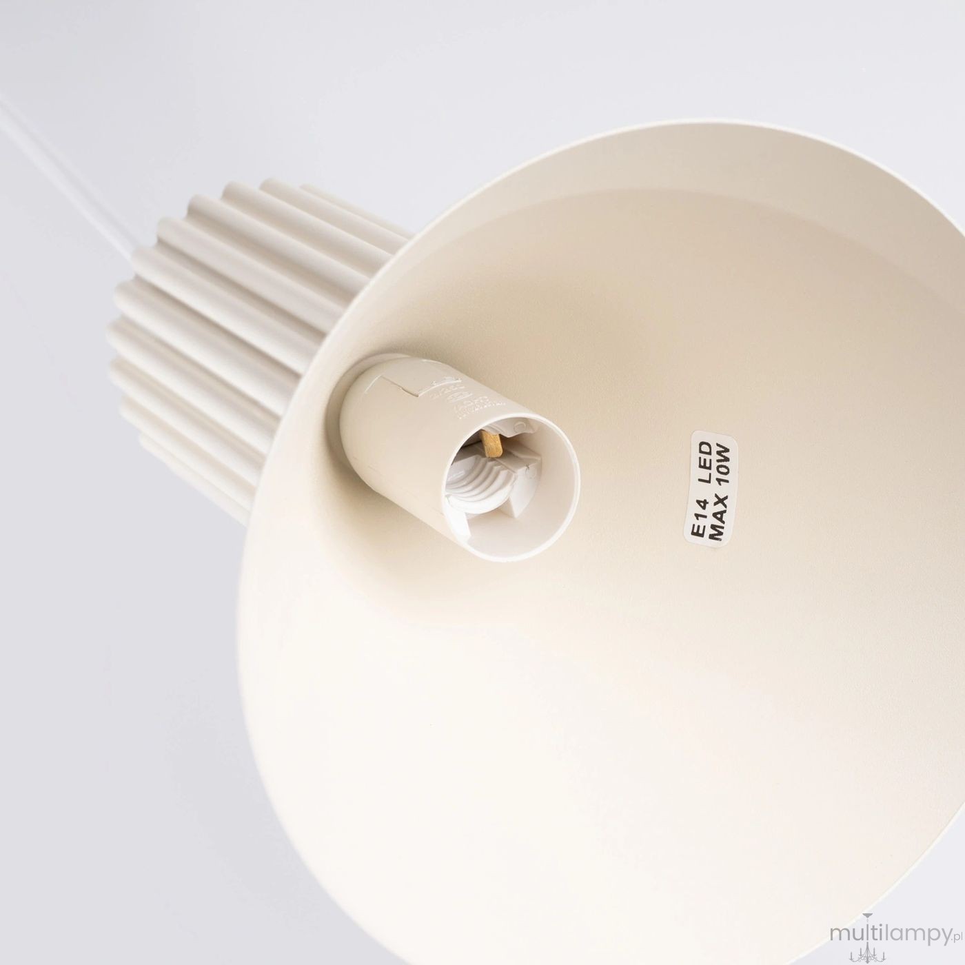 Estria lampa wisząca E14 beżowa SL.1870