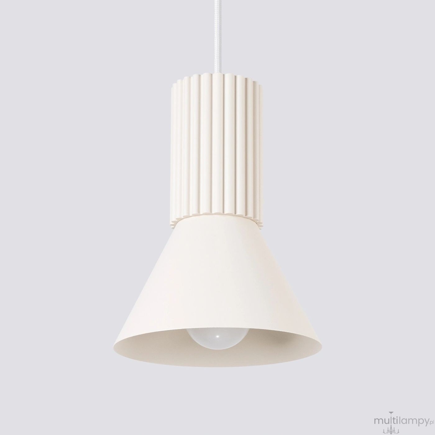 Estria lampa wisząca E14 beżowa SL.1870