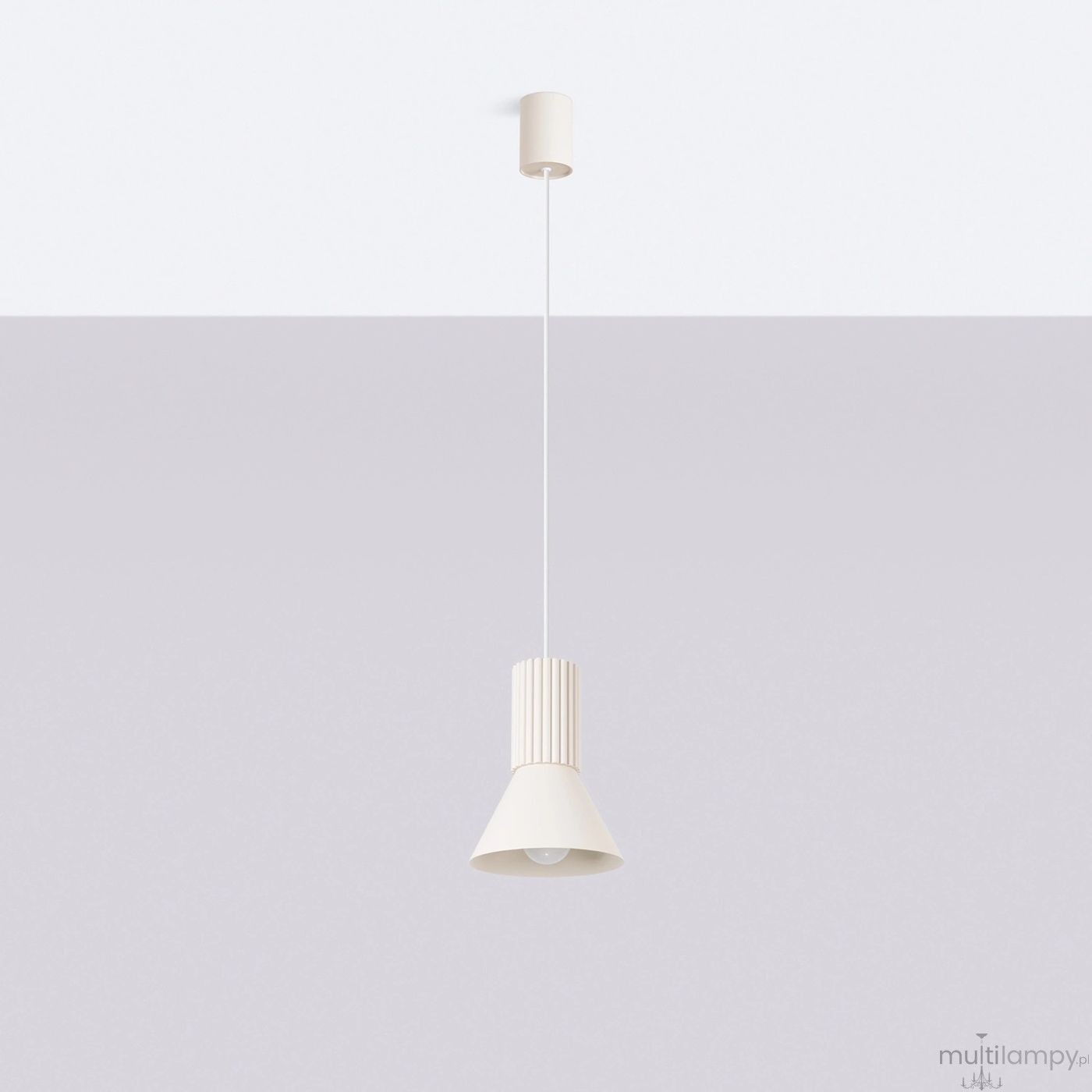 Estria lampa wisząca E14 beżowa SL.1870