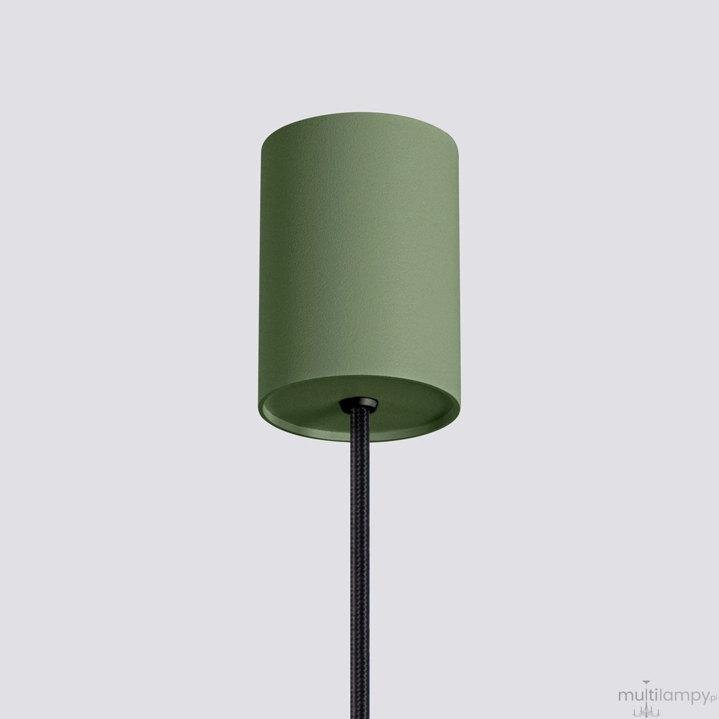 Estria lampa wisząca E14 zielona oliwka beżowy SL.1872