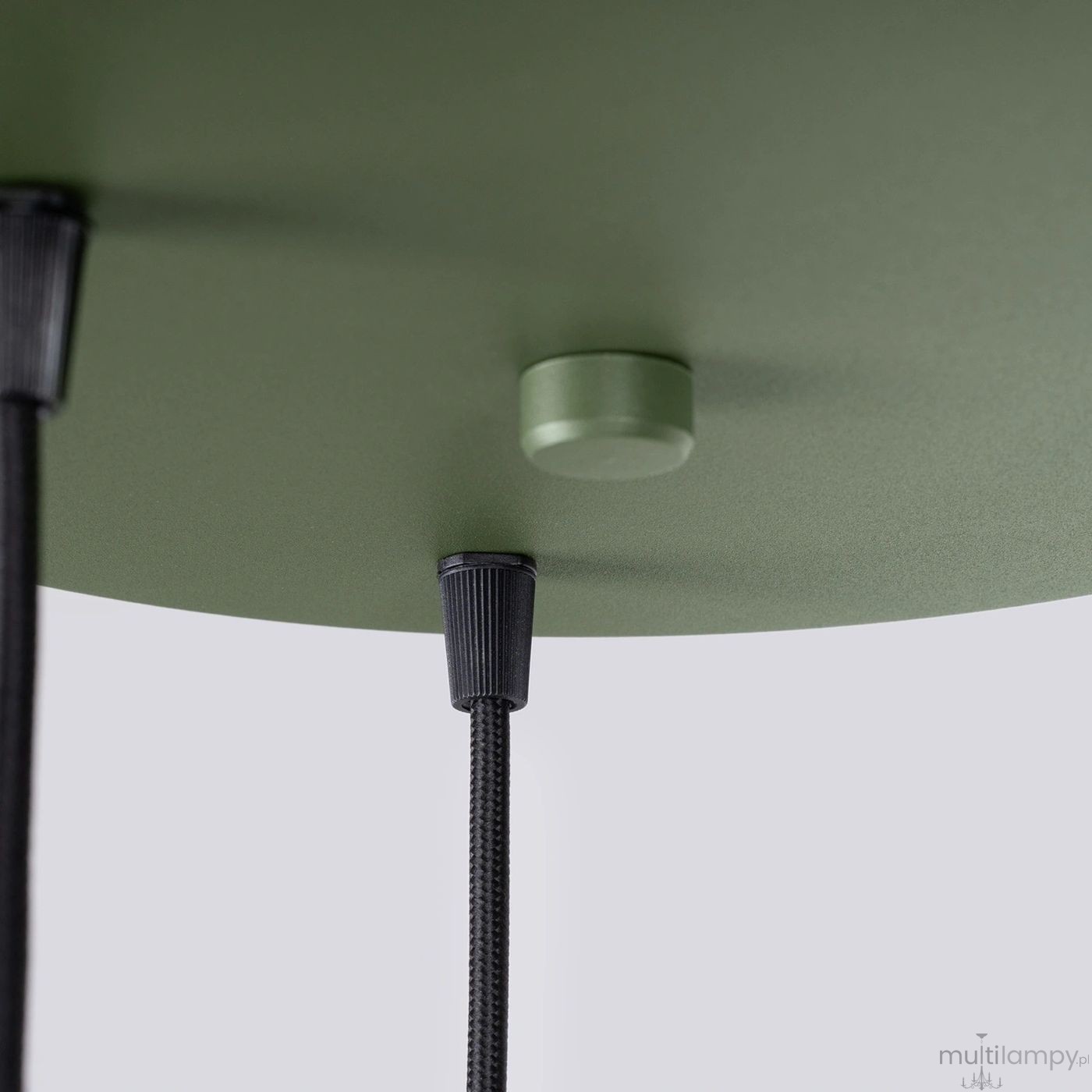 Estria lampa wisząca 3xE14 zielona oliwka beżowy SL.1873