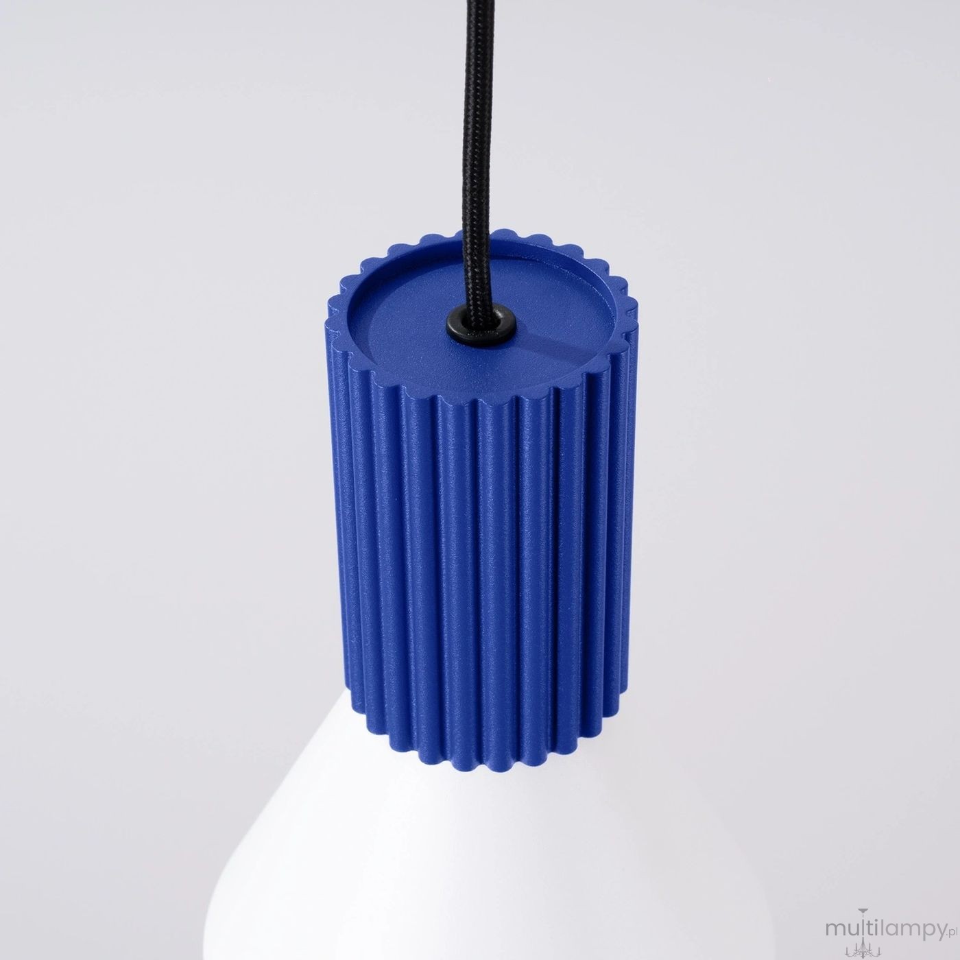 Estria lampa wisząca E14 ultramaryna biały SL.1874