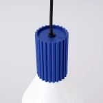 Estria lampa wisząca E14 ultramaryna biały SL.1874