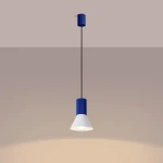 Estria lampa wisząca E14 ultramaryna biały SL.1874