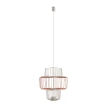 Nome A lampa wisząca 1xGX53 beżowa/terakota 12248