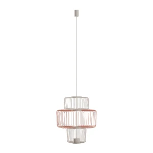 Nome A lampa wisząca 1xGX53 beżowa/terakota 12248