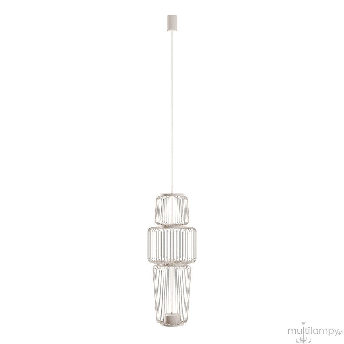 Nome B lampa wisząca 1xGX53 beżowa 12250