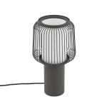 Nome lampa stołowa 1xE27 grafitowa 12253