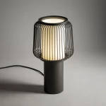 Nome lampa stołowa 1xE27 grafitowa 12253