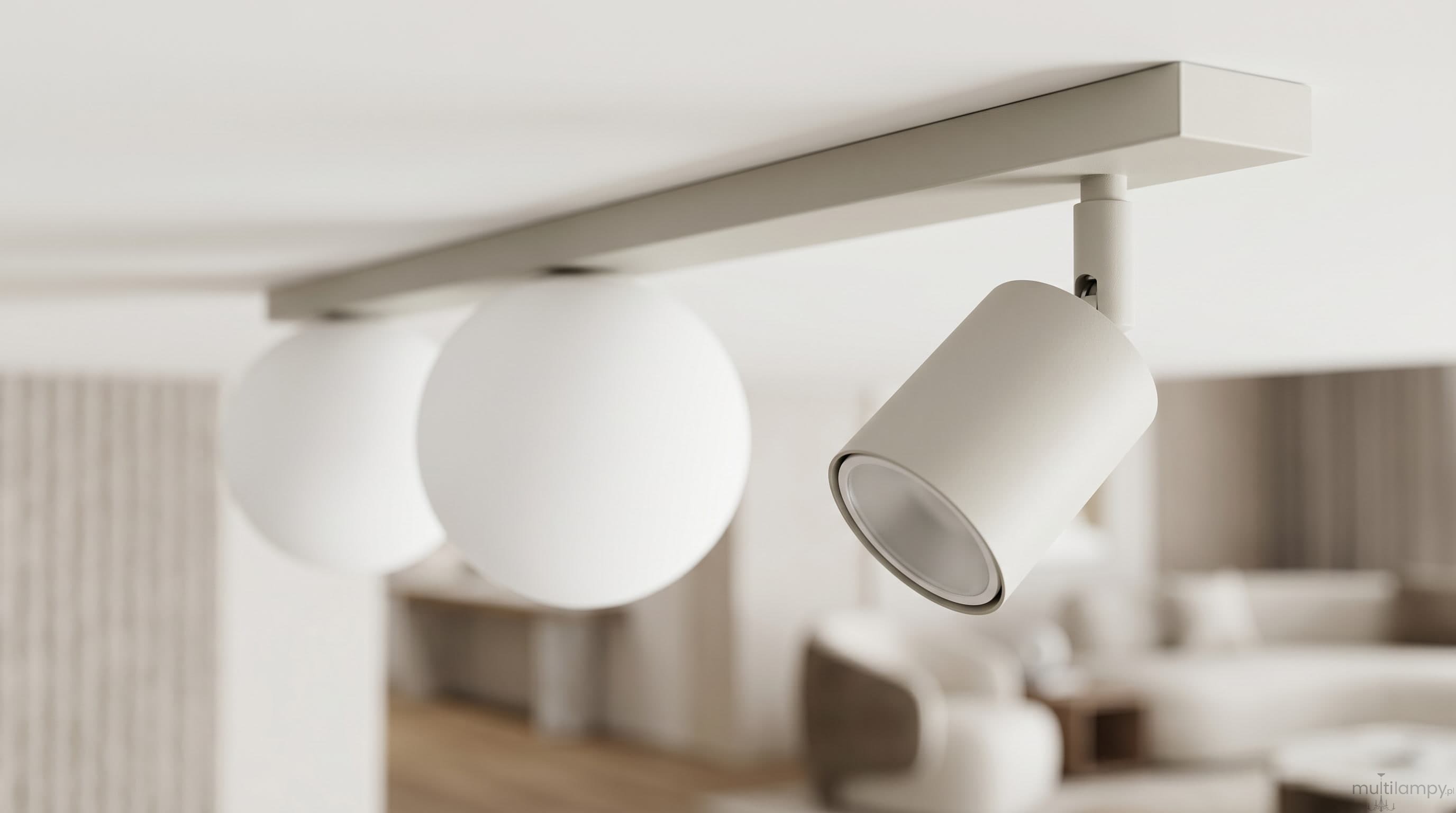Nano lampa sufitowa GU10 + 2xG9 kaszmirowa K-6030
