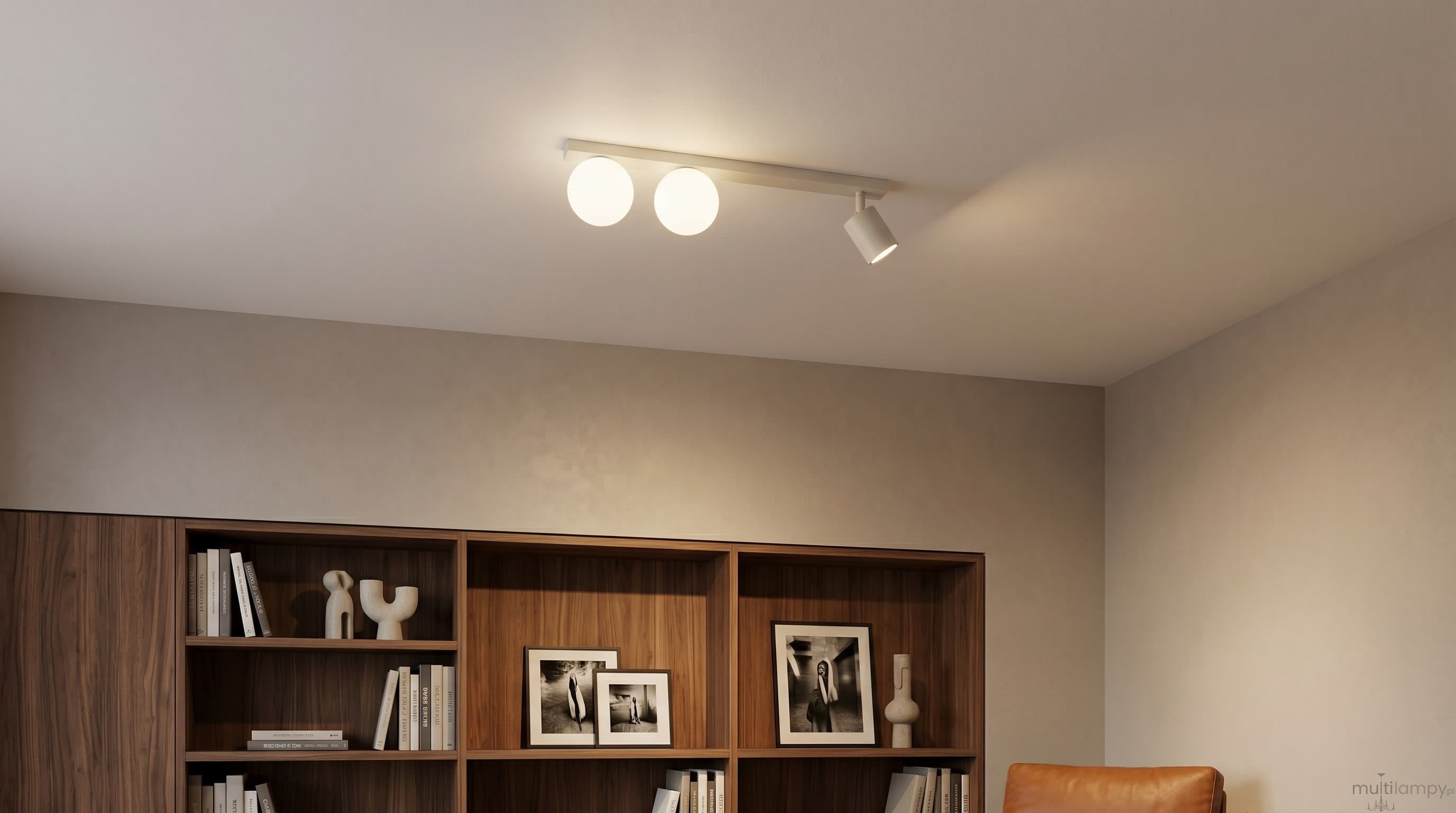Nano lampa sufitowa GU10 + 2xG9 kaszmirowa K-6030