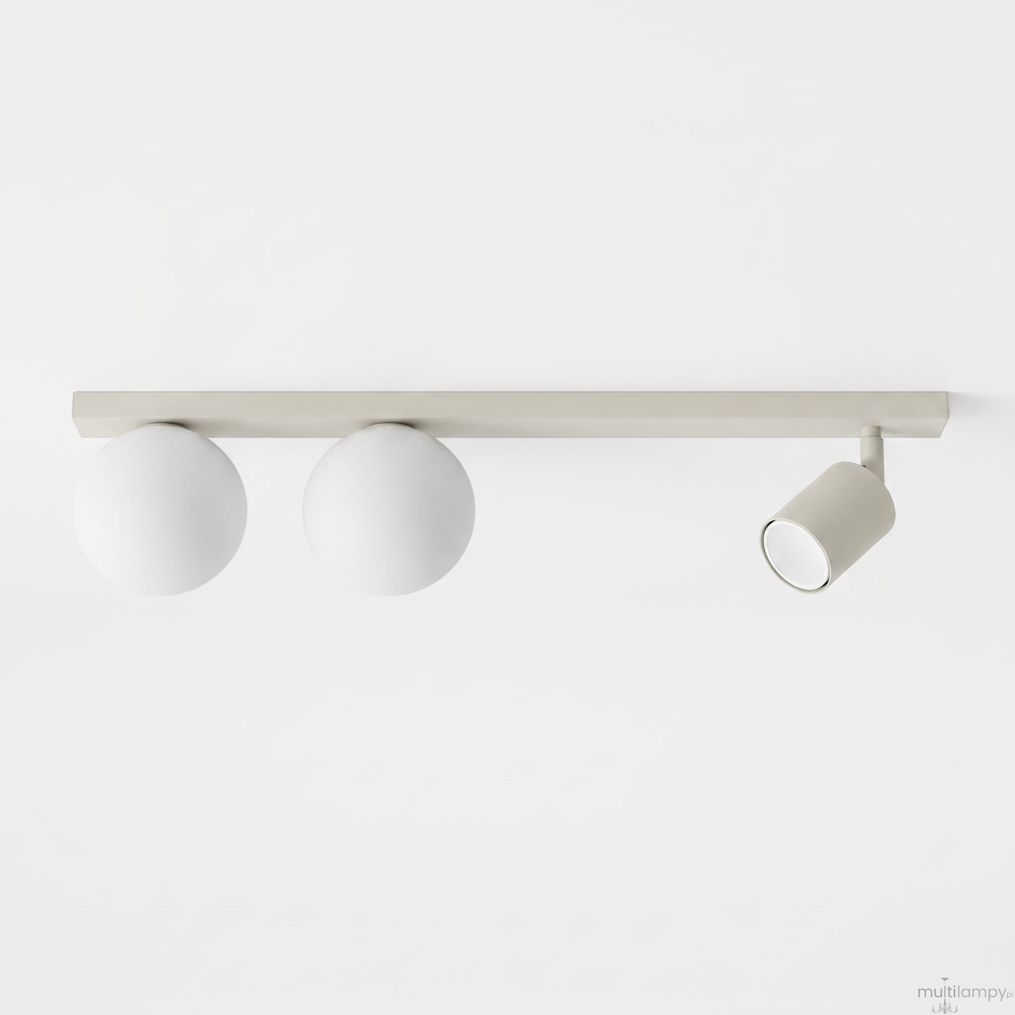 Nano lampa sufitowa GU10 + 2xG9 kaszmirowa K-6030