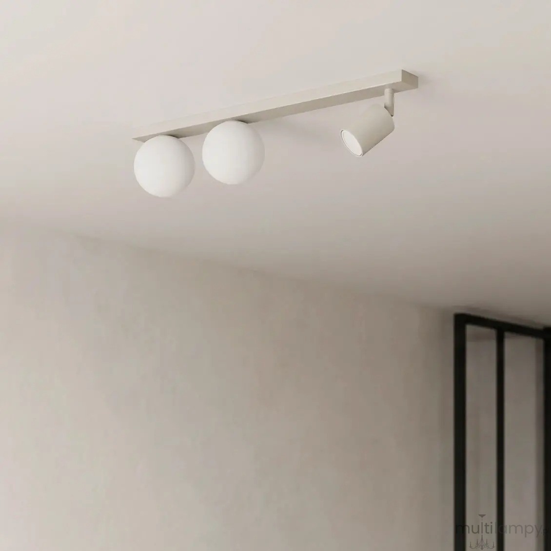 Nano lampa sufitowa GU10 + 2xG9 kaszmirowa K-6030