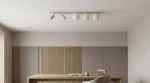 Nano lampa sufitowa 2xGU10 + 3xG9 kaszmirowa K-6031