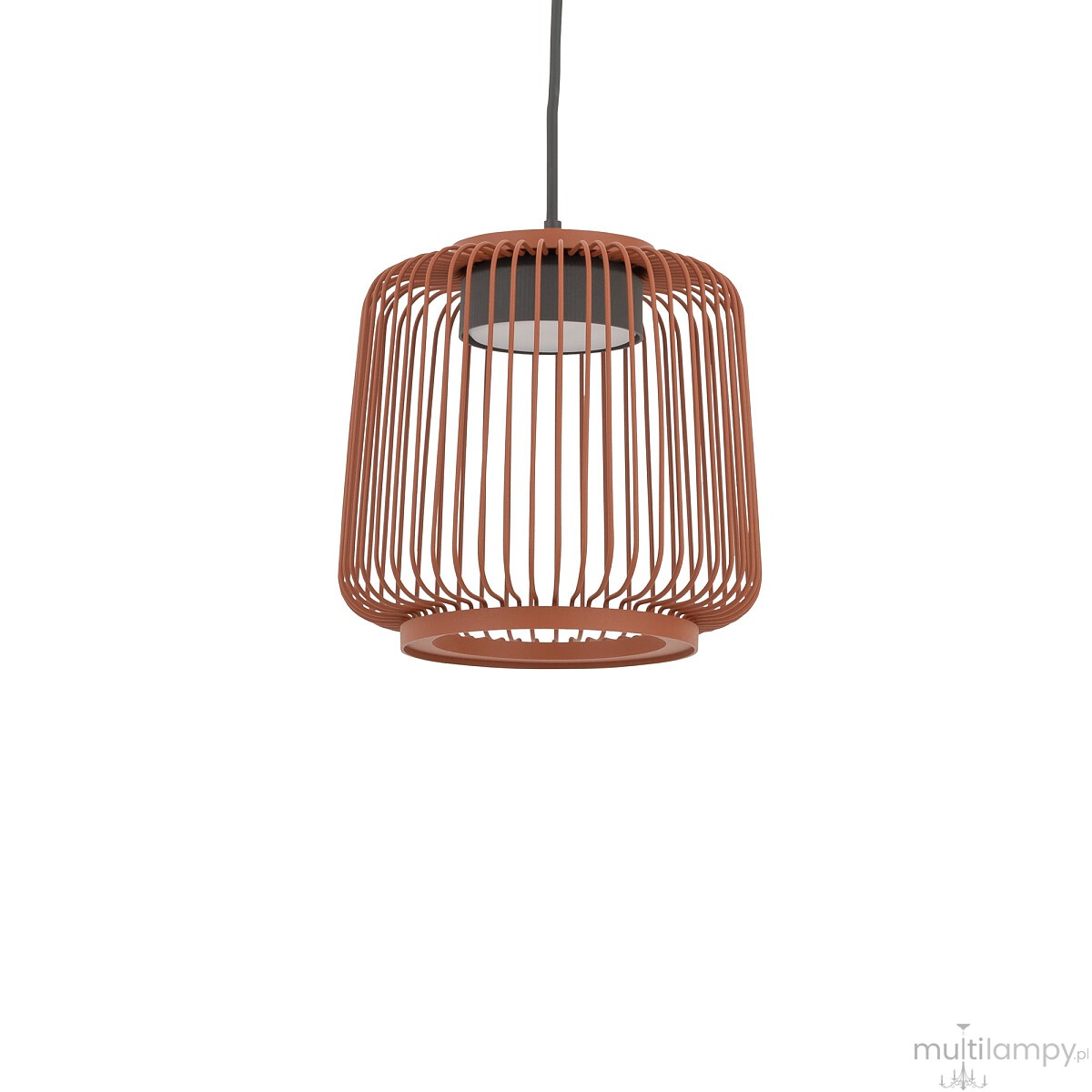 Kenai A lampa wisząca 1xGX53 grafitowa/terakota 12218